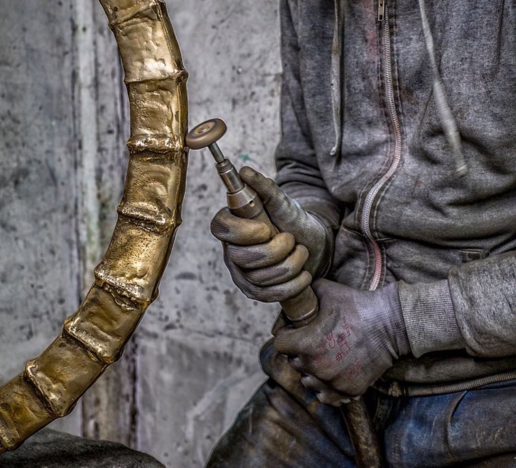 polissage bronze ancien