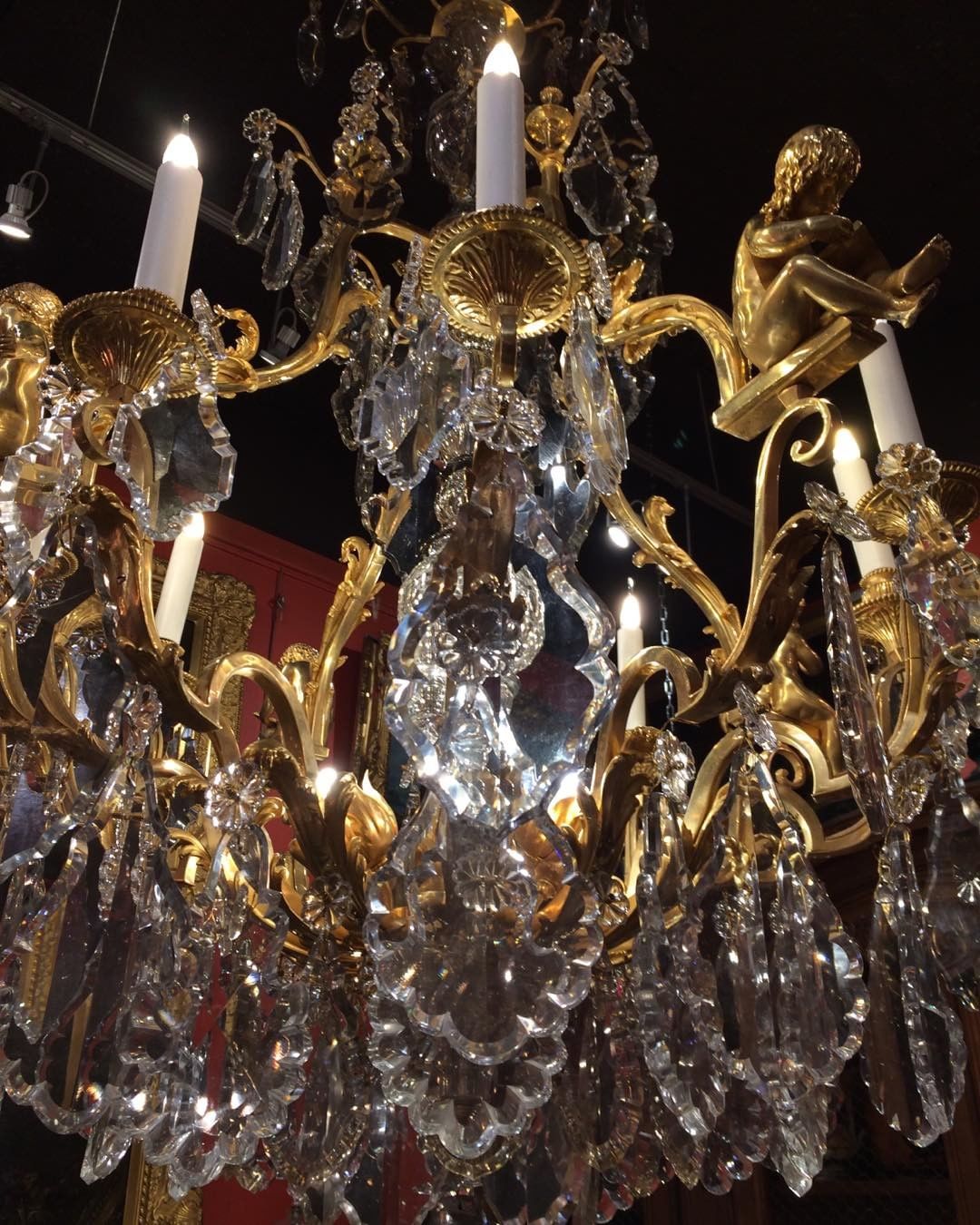 restauration pampilles lustre